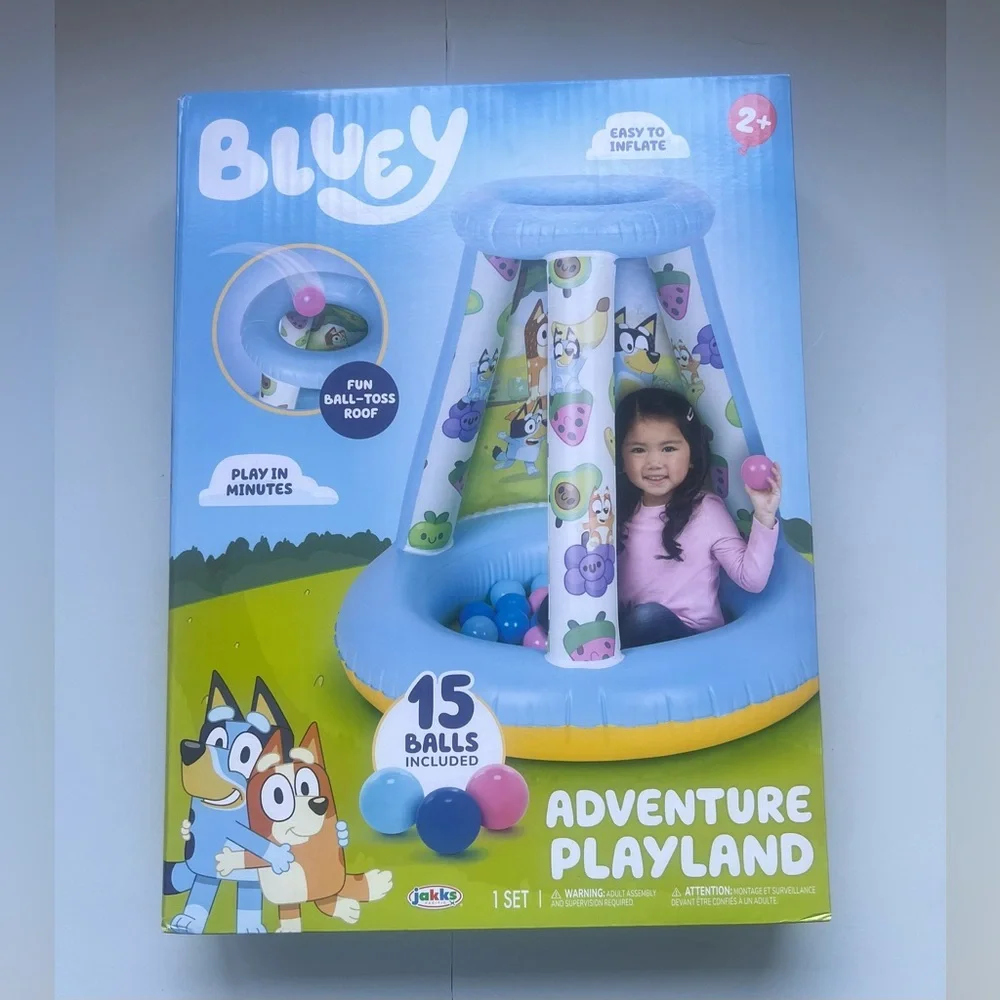 Bluey 15 Ball Playland
